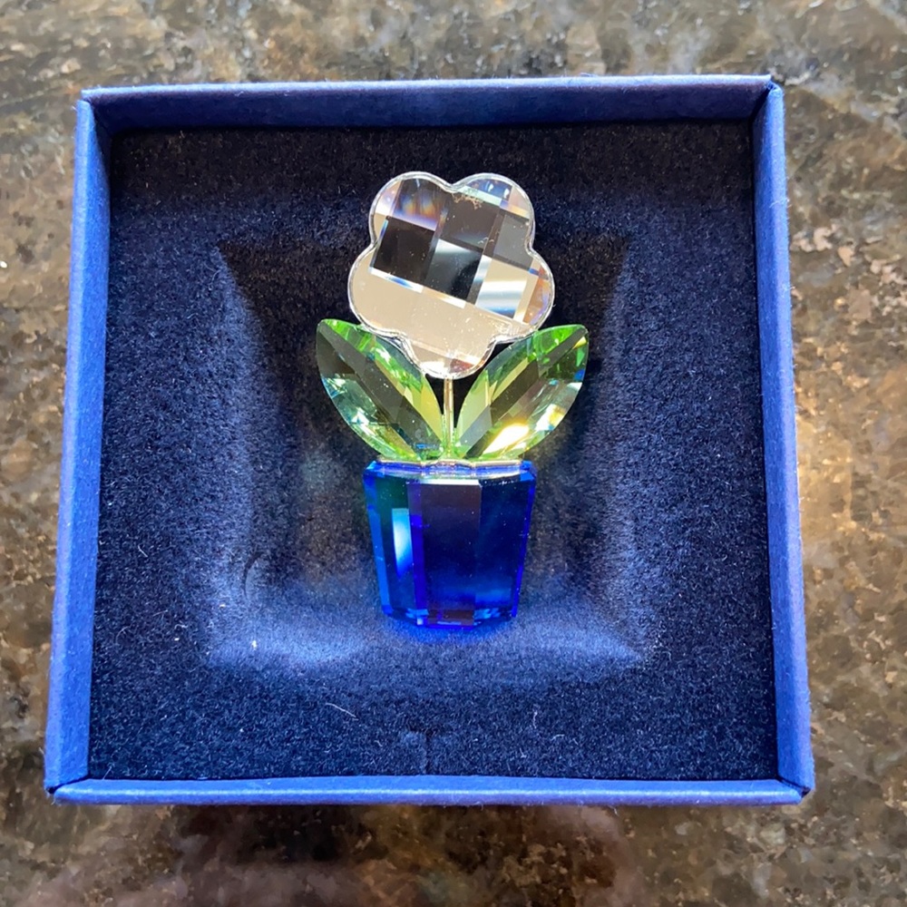 Swarovski Crystal Flower